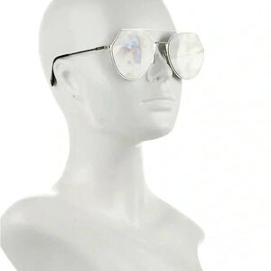 Fendi Aviator Mirrored Sunglasses